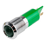 RS PRO Green Panel Mount Indicator, 48 → 65V dc, 14mm Mounting Hole Size