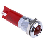 RS PRO Red Panel Mount Indicator, 24 → 36V dc, 14mm Mounting Hole Size, IP67
