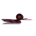 RS PRO Red Flashing LED Panel Mount Indicator, 12V dc, 14mm Mounting Hole Size, Lead Wires Termination