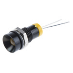 RS PRO Yellow Panel Mount Indicator, 2V dc, 8mm Mounting Hole Size, IP67