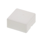 Indicator Lens Square Style, White, 20.5mm Long