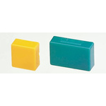 Indicator Lens Square Style, Black, 20.5mm Long