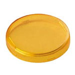 Panel Mount Indicator Lens Round Style, Yellow, 26mm diameter