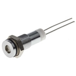 RS PRO White Panel Mount Indicator, 2V dc, 6mm Mounting Hole Size, IP67