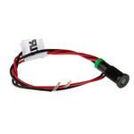 RS PRO Green Panel Mount Indicator, 2V dc, 6mm Mounting Hole Size, Lead Wires Termination, IP67
