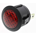 RS PRO Red Panel Mount Indicator, 220V ac, 20.8mm Mounting Hole Size, FASTON Termination