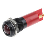RS PRO Red Panel Mount Indicator, 12V, 14mm Mounting Hole Size, IP40