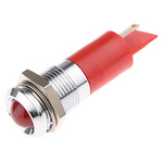 RS PRO Red Panel Mount Indicator, 48 → 65V dc, 14mm Mounting Hole Size