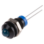 RS PRO Blue Panel Mount Indicator, 2V dc, 8mm Mounting Hole Size, IP67