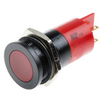 RS PRO Red Panel Mount Indicator, 230V ac, 22mm Mounting Hole Size, IP67