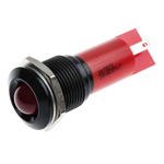 RS PRO Red Panel Mount Indicator, 16mm Mounting Hole Size, Solder Tab Termination