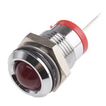 RS PRO Red Panel Mount Indicator, 2V dc, 14mm Mounting Hole Size