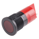 RS PRO Red Panel Mount Indicator, 24V ac/dc, 22mm Mounting Hole Size, Solder Tab Termination