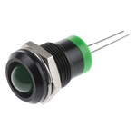 RS PRO Green Panel Mount Indicator, 2V dc, 12mm Mounting Hole Size