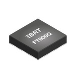 Bridgetek FT900Q-C-T, 32bit FT32 Microcontroller, FT90, 100MHz, 256 kB Flash, 100-Pin QFN