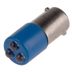 RS PRO Blue Panel Mount Indicator, 25 x 10mm Mounting Hole Size
