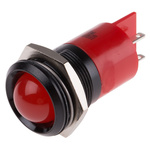RS PRO Red Panel Mount Indicator, 230V ac, 22mm Mounting Hole Size, IP67