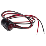 RS PRO Red Panel Mount Indicator, 2V dc, 14mm Mounting Hole Size, Lead Wires Termination