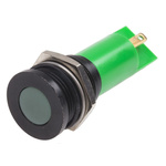 RS PRO Green Panel Mount Indicator, 16mm Mounting Hole Size, Solder Tab Termination