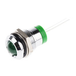 RS PRO Green Panel Mount Indicator, 2V dc, 12mm Mounting Hole Size