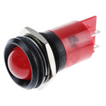 RS PRO Red Panel Mount Indicator, 24 → 36V dc, 22mm Mounting Hole Size