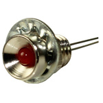 RS PRO Red Panel Mount Indicator, 2V dc, 6.5mm Mounting Hole Size
