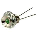 RS PRO Green Panel Mount Indicator, 2V dc, 6.5mm Mounting Hole Size