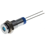 RS PRO Blue Panel Mount Indicator, 2V dc, 6mm Mounting Hole Size, IP67