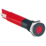 RS PRO Red Panel Mount Indicator, 2V dc, 8mm Mounting Hole Size, IP67