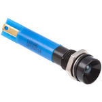 RS PRO Blue Panel Mount Indicator, 110V ac, 8mm Mounting Hole Size, IP67