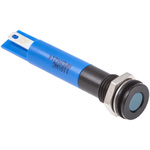 RS PRO Blue Panel Mount Indicator, 110V ac, 8mm Mounting Hole Size, IP67