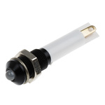 RS PRO Green, Red Panel Mount Indicator, 12V dc, 6mm Mounting Hole Size, Solder Tab Termination
