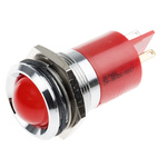 RS PRO Red Panel Mount Indicator, 24 → 36V dc, 22mm Mounting Hole Size