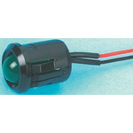 RS PRO Yellow Panel Mount Indicator, 2V dc, 14mm Mounting Hole Size, Lead Wires Termination