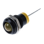 RS PRO Yellow Panel Mount Indicator, 2V dc, 12mm Mounting Hole Size