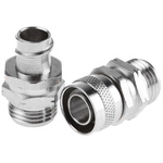 Adaptaflex PG9 Swivel Cable Conduit Fitting, Silver 12mm nominal size