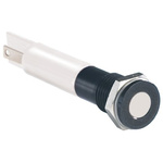 RS PRO White Panel Mount Indicator, 2V dc, 8mm Mounting Hole Size, IP67