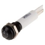 RS PRO White Panel Mount Indicator, 110V ac, 8mm Mounting Hole Size, IP67