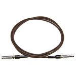 Lemo Male FFS to Male FFS Coaxial Cable, 50 Ω, 00 S