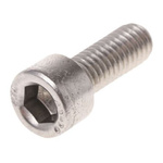 RS PRO Plain Steel Hex Socket Cap Screw, DIN 912, M16 x 40mm