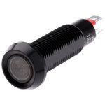 Marl Red Panel Mount Indicator, 8.1mm Mounting Hole Size, Solder Tab Termination, IP67