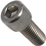 RS PRO Steel Hex Socket Cap Screw, 1/4-28 x 3in