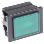 Arcolectric (Bulgin) Ltd Green Neon Panel Mount Indicator, 230V ac, 30 x 22.1mm Mounting Hole Size