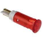 Signal Construct Red Panel Mount Indicator, 24 → 28V, 10mm Mounting Hole Size