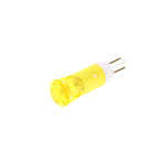 Signal Construct Yellow Panel Mount Indicator, 24 → 28V, 10mm Mounting Hole Size