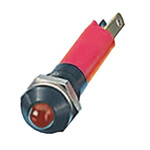 CML Innovative Technologies Red Panel Mount Indicator, 12V, 8mm Mounting Hole Size