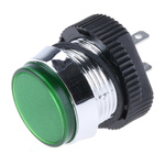 Signal Construct Green Panel Mount Indicator, 24 → 28V, 16mm Mounting Hole Size, IP67