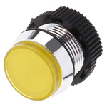 Signal Construct Yellow Panel Mount Indicator, 24 → 28V, 16mm Mounting Hole Size, IP67