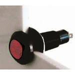Marl Red Panel Mount Indicator, 12 → 28V, 8.1mm Mounting Hole Size, Solder Tab Termination, IP67