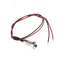 Oxley Green Panel Mount Indicator, 8mm Mounting Hole Size, Lead Wires Termination, IP67